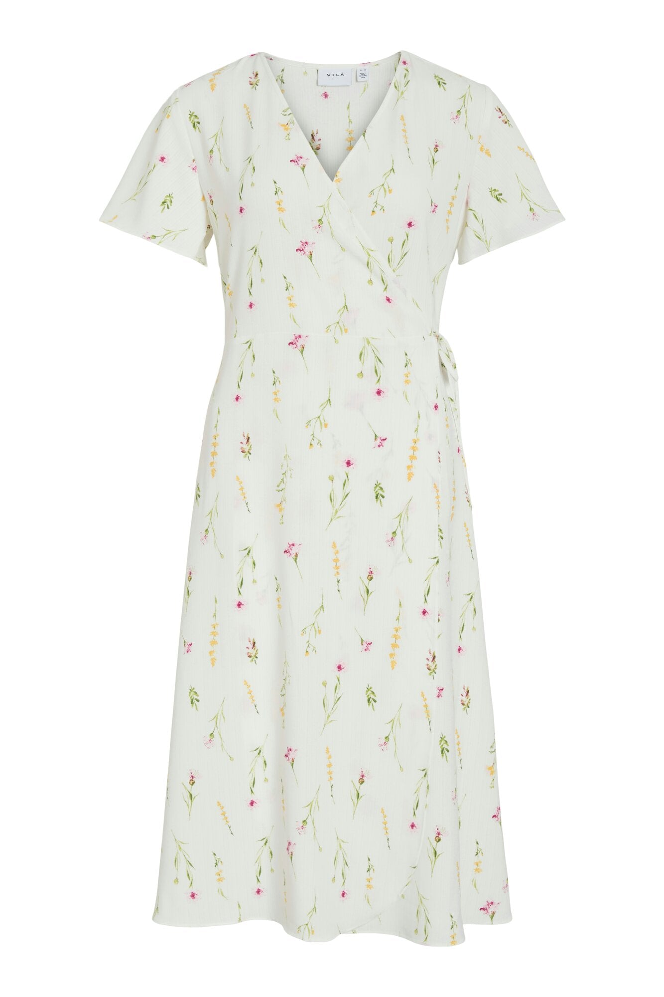 Vilovie Wrap midi kjole - Snow White